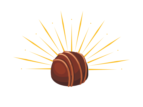 Rainbow Sunburst Truffles Recipe